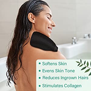 Exfoliating Glove Dead Skin Remover Mitts