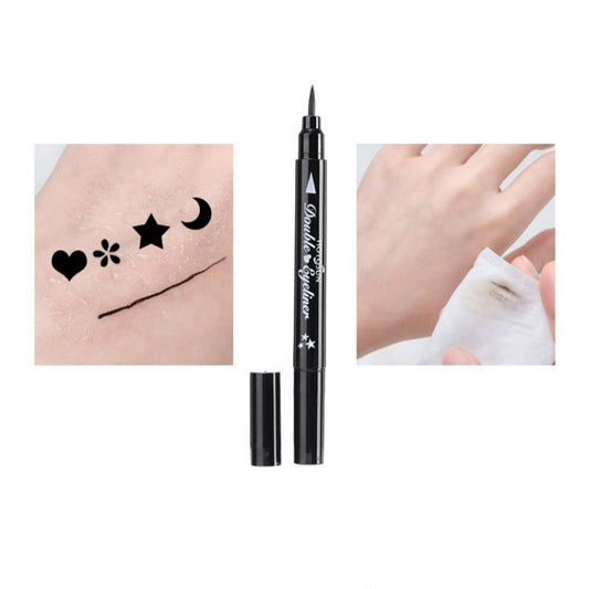 4 Double Head Winged Liquid Eyeliner Stamp