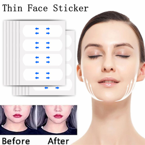 40Pcs Invisible Thin Face Lift Adhesive Tape