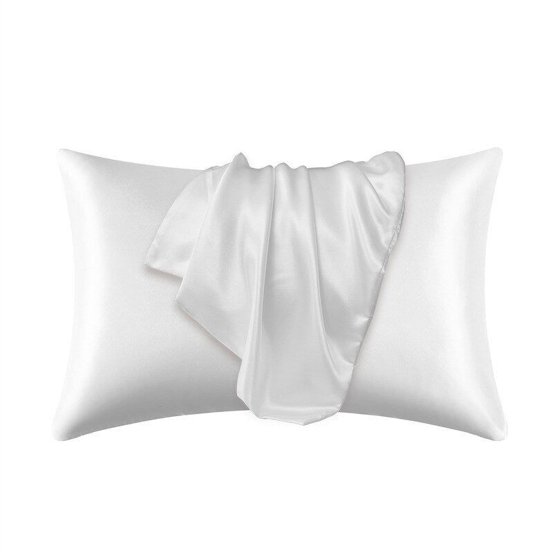 Silk Pillow Cover Silky Satin Pillow Case