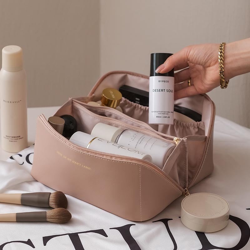 Travel makeup bag organizer - Cosmetics travel bag