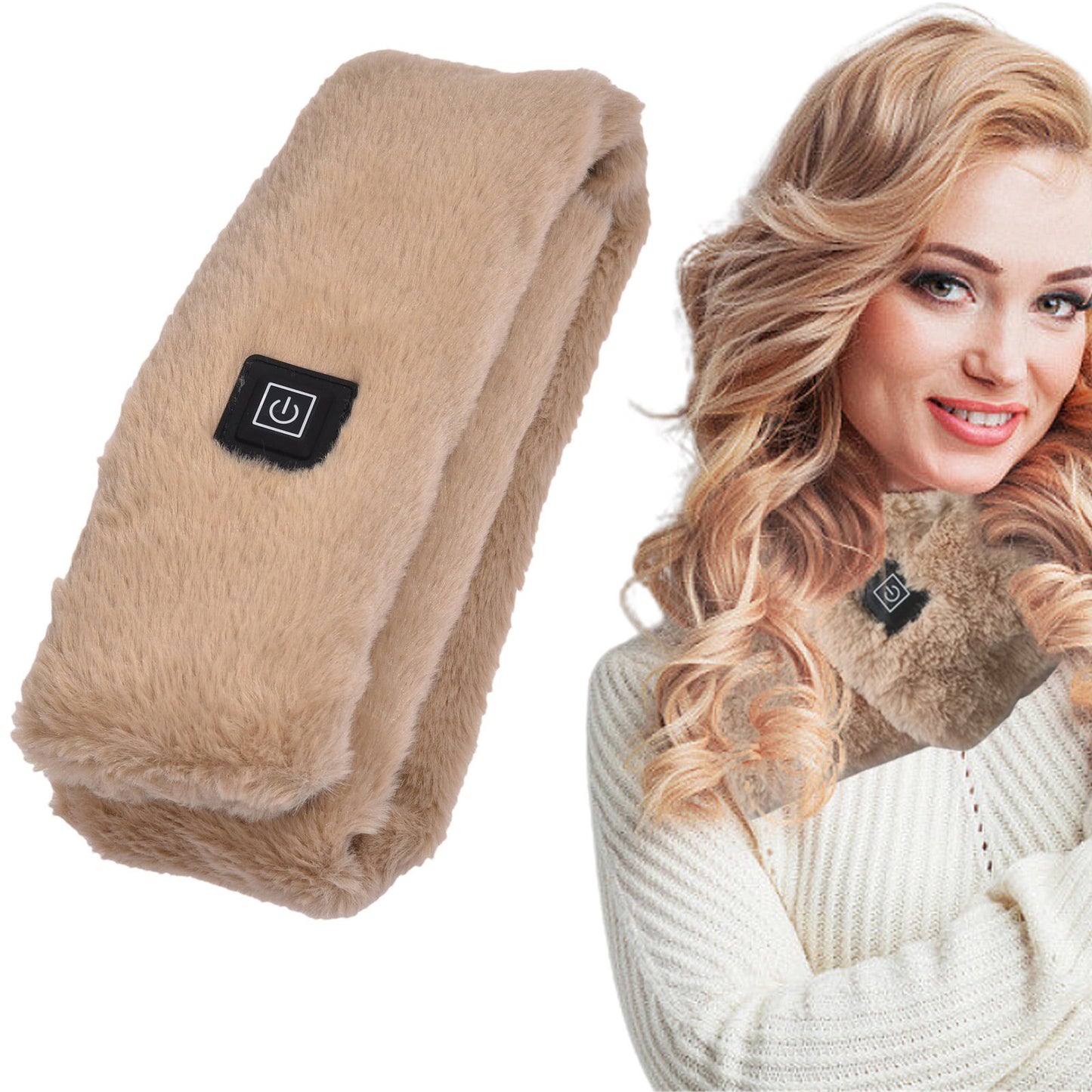 USB Winter Warm Heated Scarf