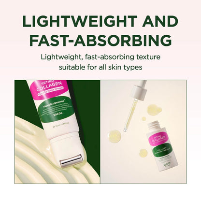 Anti Aging Retinol Collagen Face & Neck Cream Set