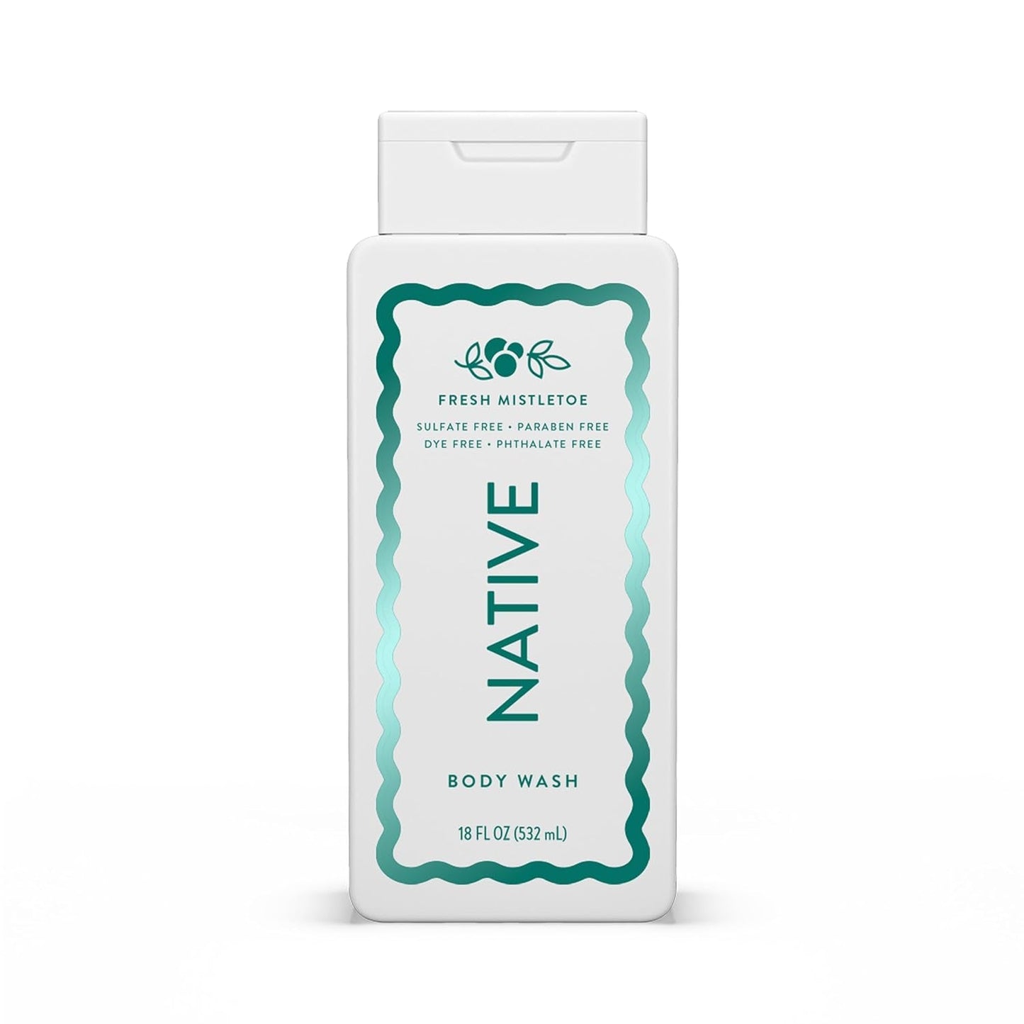 Gentle Natural Body Wash Refreshing Mistletoe 532ml - Mycosmeticslondon