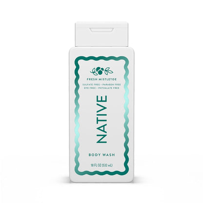 Gentle Natural Body Wash Refreshing Mistletoe 532ml - Mycosmeticslondon