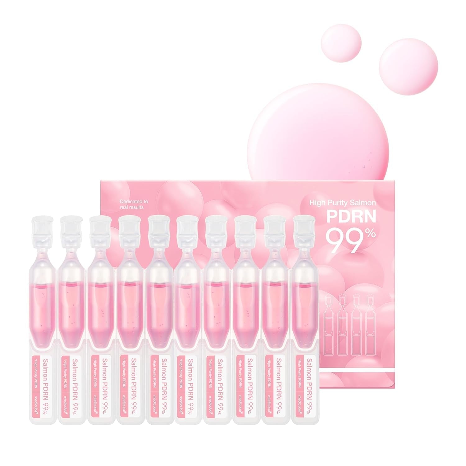 Pure Salmon PDRN 99% Face Serum for Glow & Firming - Mycosmeticslondon