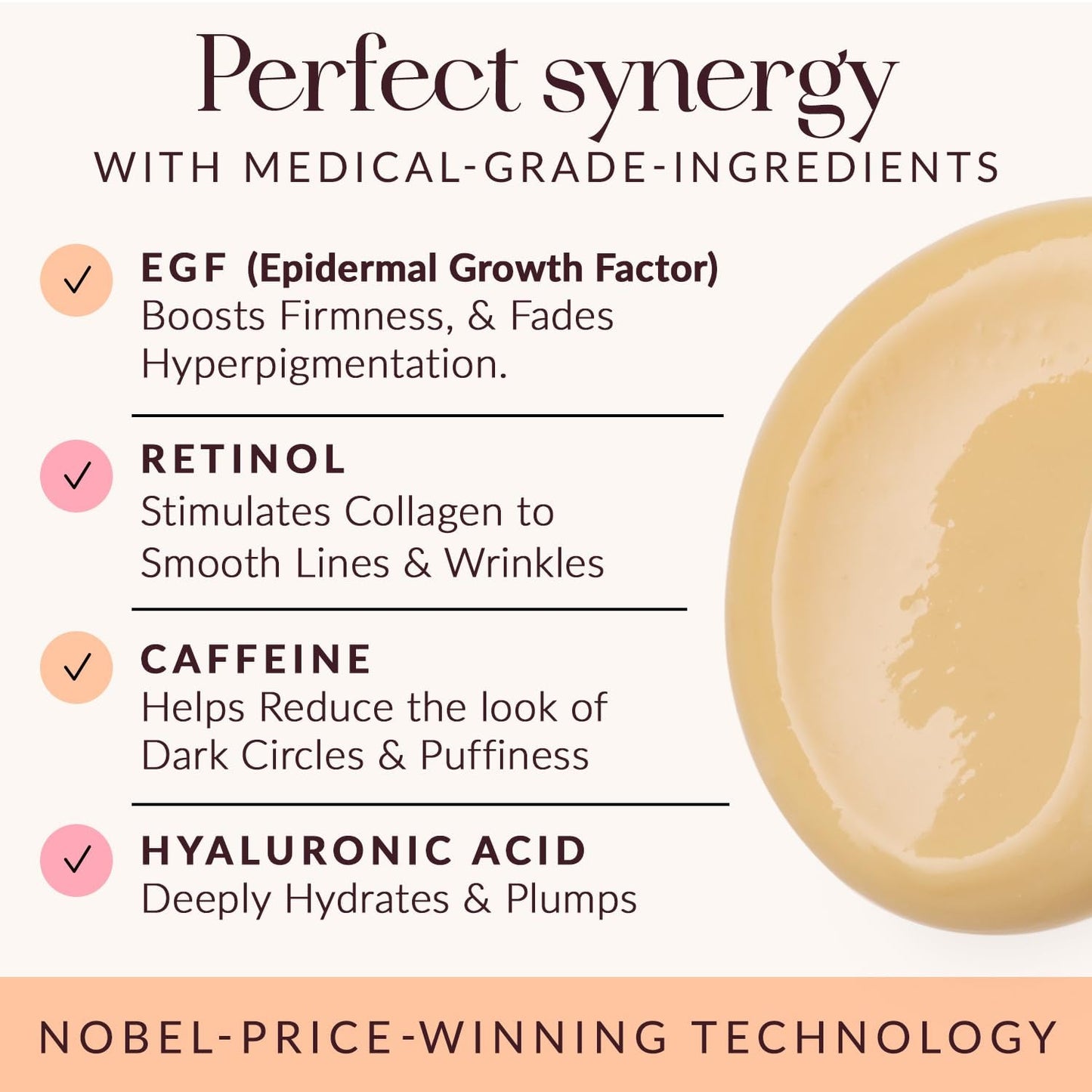Anti Aging Eye Cream - Reduce Puffiness & Fine Lines