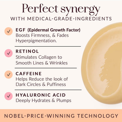 Anti Aging Eye Cream - Reduce Puffiness & Fine Lines