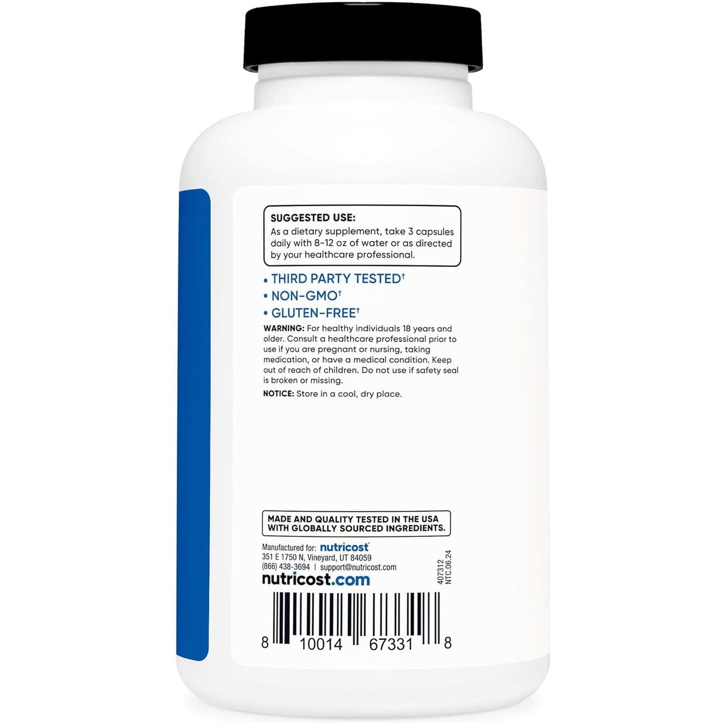 Maximum Strength Nitric Oxide Supplement 2250MG