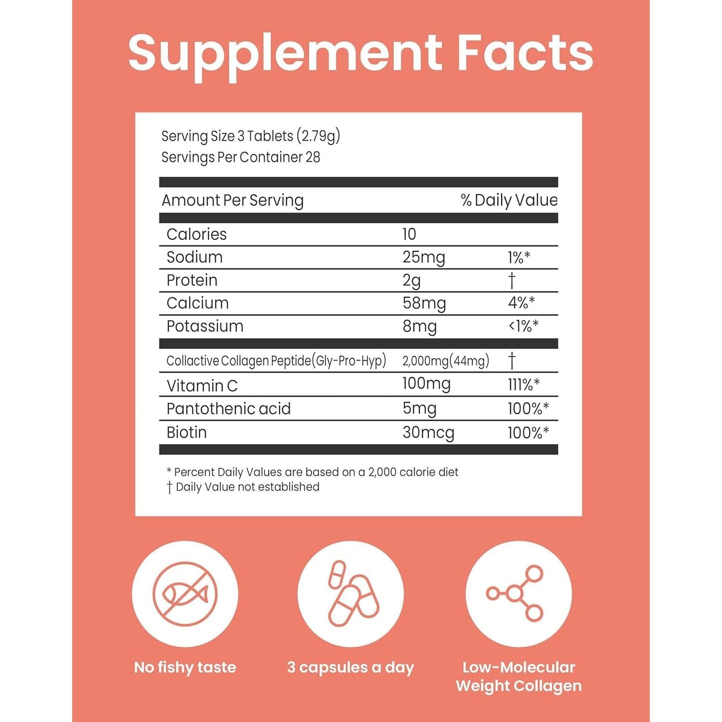 French Collagen Tablets for Glowing Young Skin