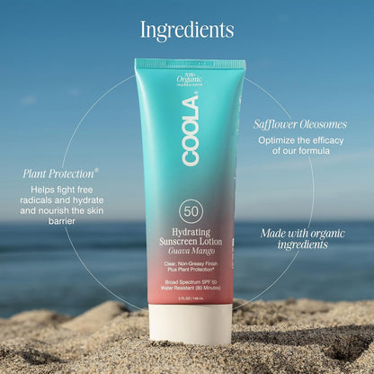 Natural Moisturizing Sunscreen Lotion SPF 50