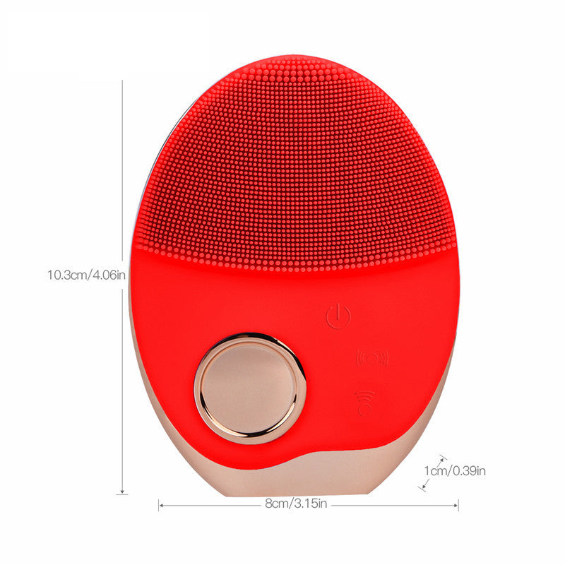 Advanced LED Facial Brush - Waterproof Silicone Face Cleanser