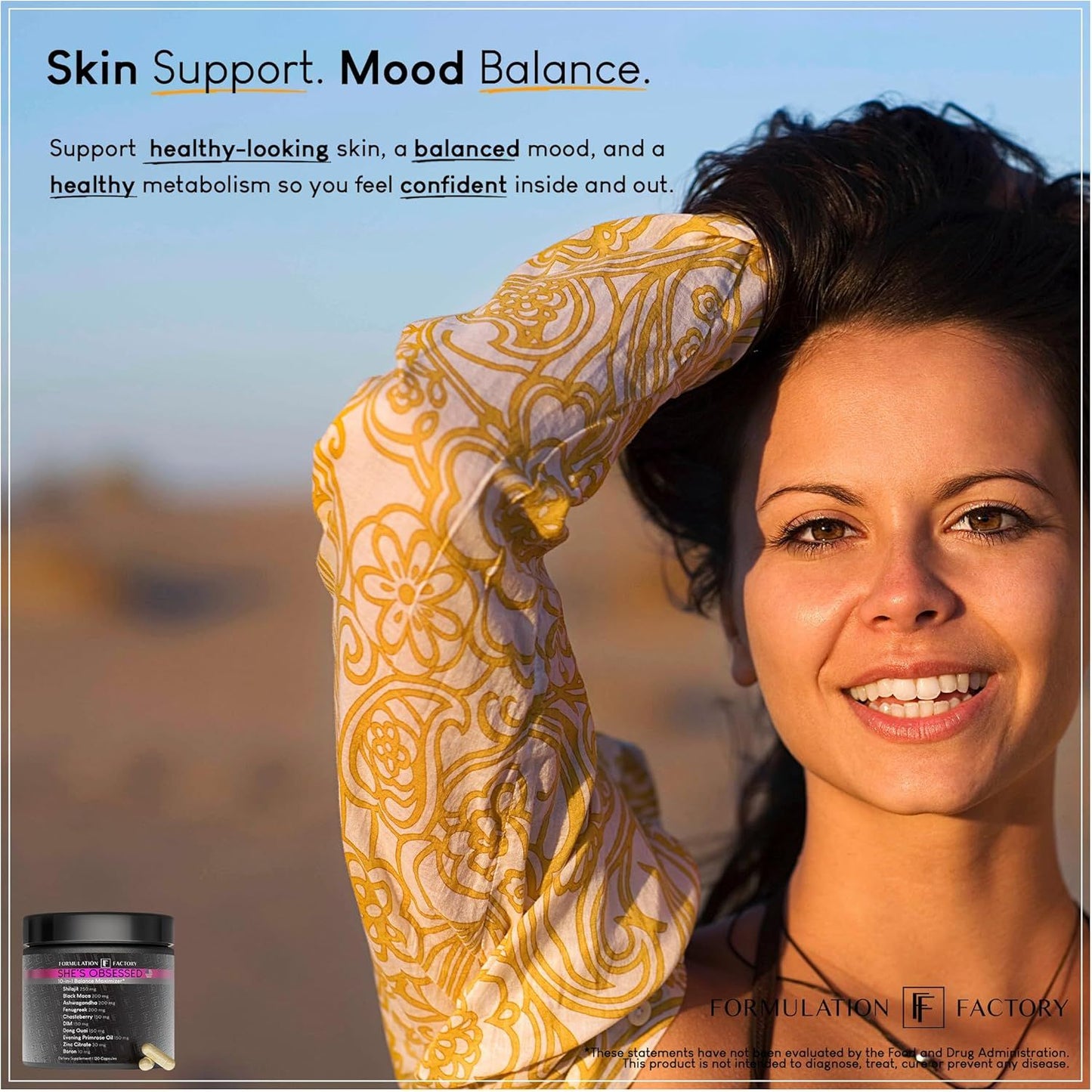 Women's Hormone Balance Supplement - Mood & Energy Booster