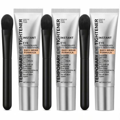 Instant Eye Tightener Cream – For Puffiness, Fine Lines and Wrinkles, Easy-Wear Formula with Brush Free