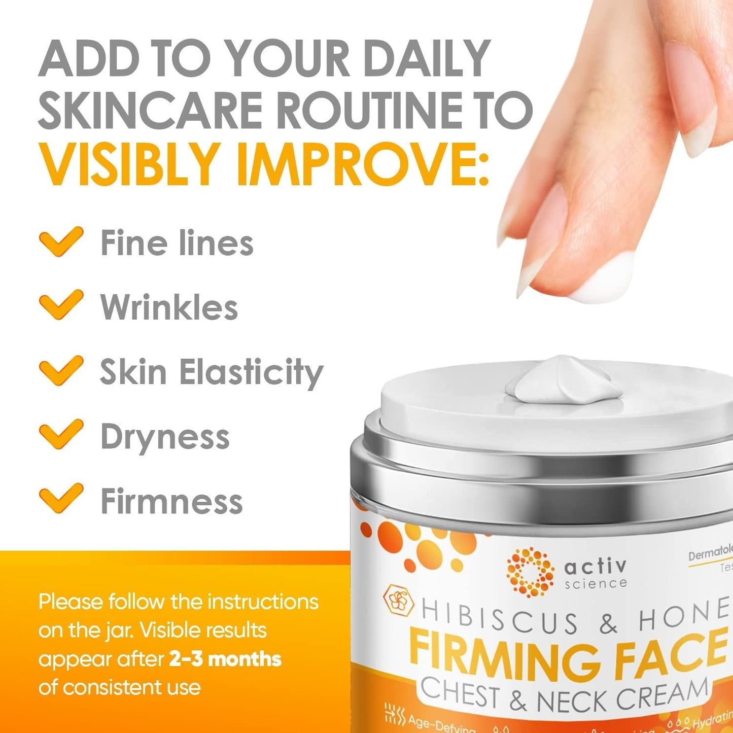 Natural Hibiscus Anti Aging Moisturizing Cream