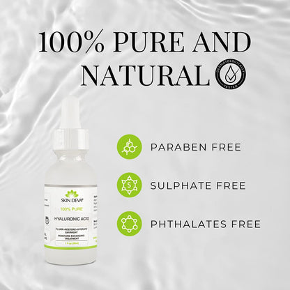 Natural Hyaluronic Acid Serum for Plump Skin