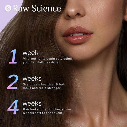 Natural Biotin Collagen Hair Vitamins Gummies