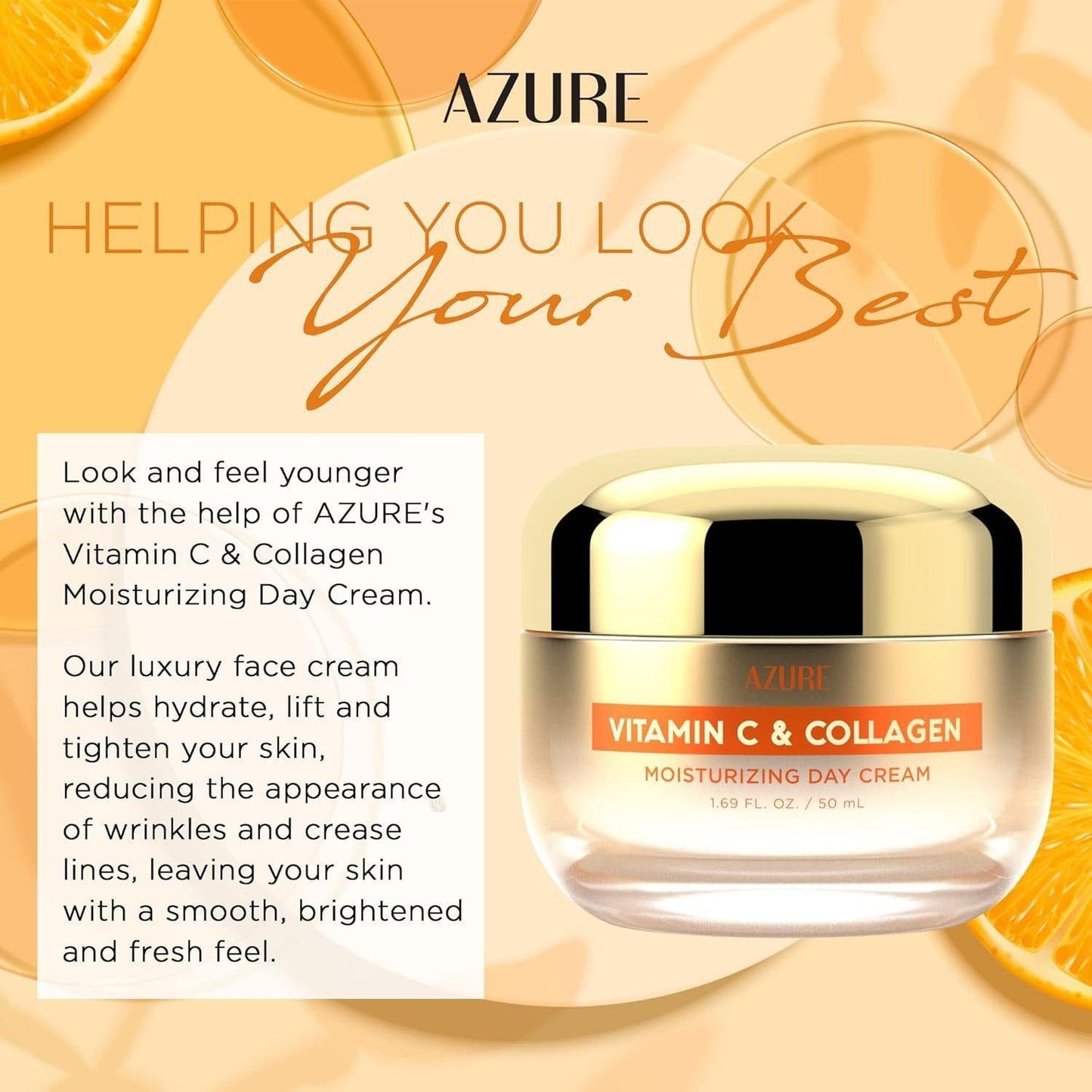 Natural Anti Aging Day Moisturizer Cream 50ml