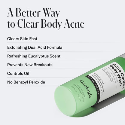 Gentle Acne Body Wash 8.4 fl oz - Soothing Clear Skin