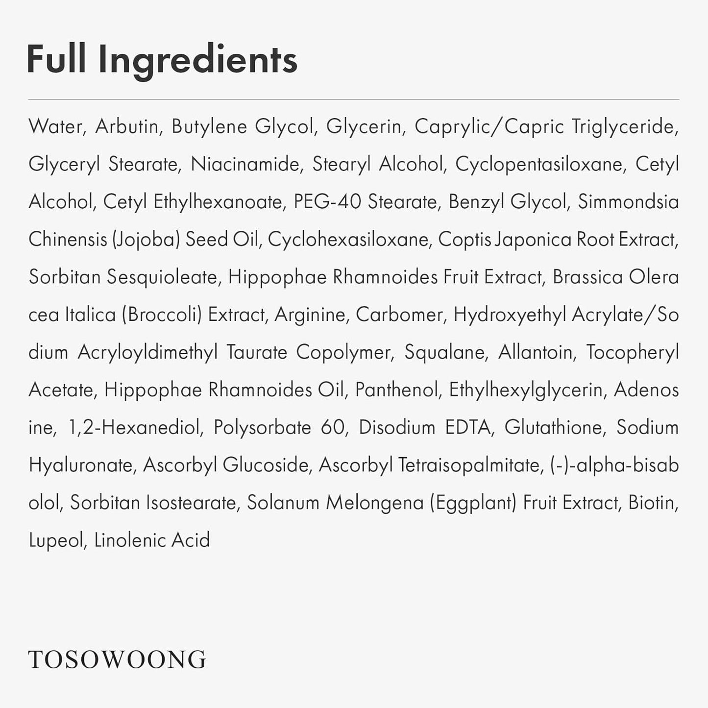 TOSOWOONG Anti Aging Eye Cream 15ml Dark Circle & Wrinkle Care