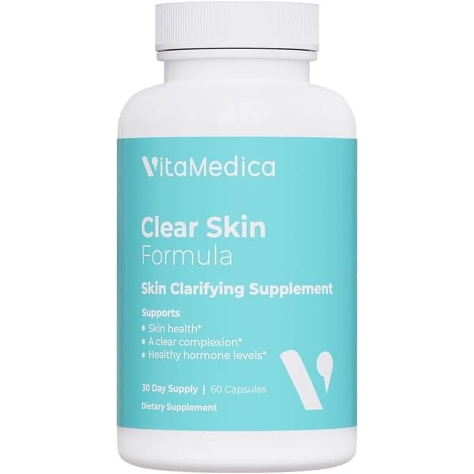Natural Acne Relief Vitamins - 60 Vegan Capsules - Mycosmeticslondon