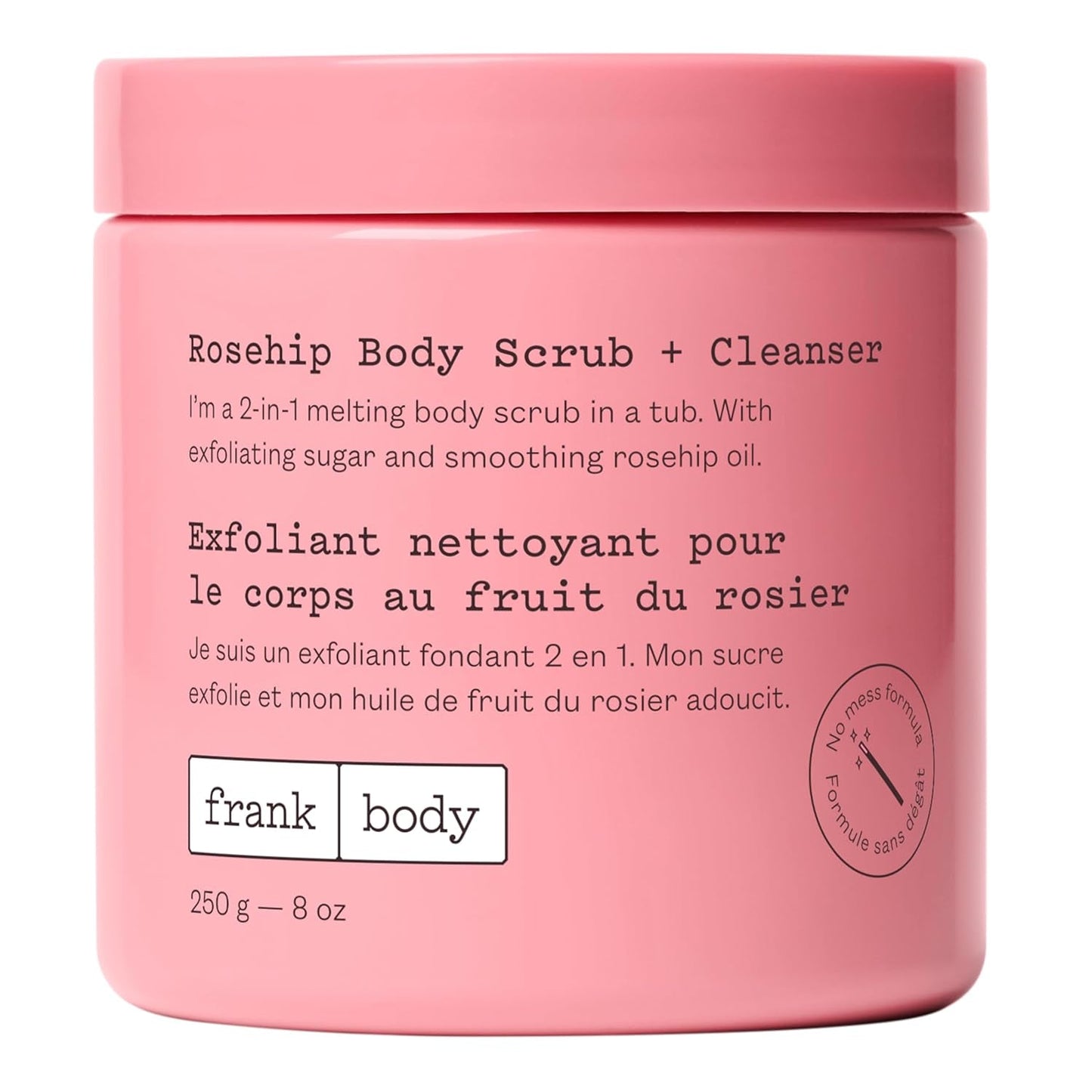 Natural Rosehip Exfoliating Body Wash for Smooth Skin - Mycosmeticslondon
