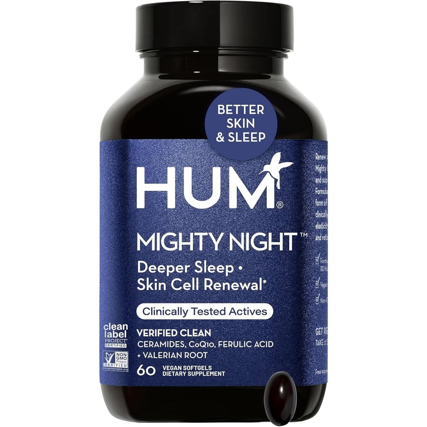 Natural Nighttime Sleep Aid Softgels for Skin Renewal - Mycosmeticslondon