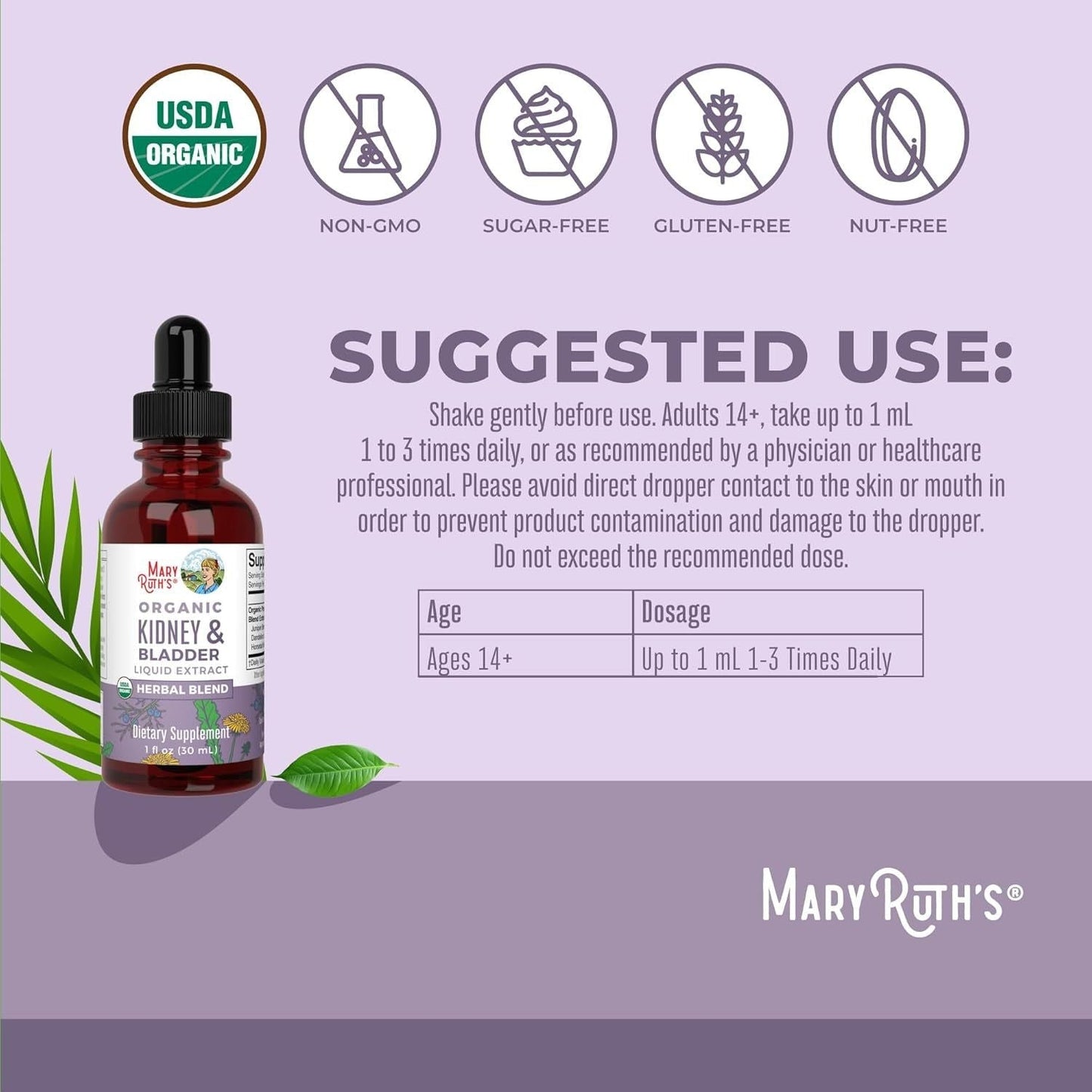 Natural Kidney & Bladder Support Supplement