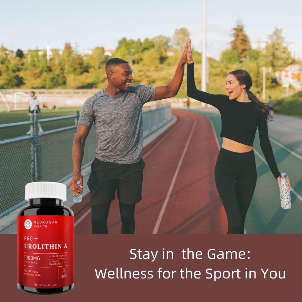 Premium Urolithin A Supplement - 120 Capsules for Muscle Support