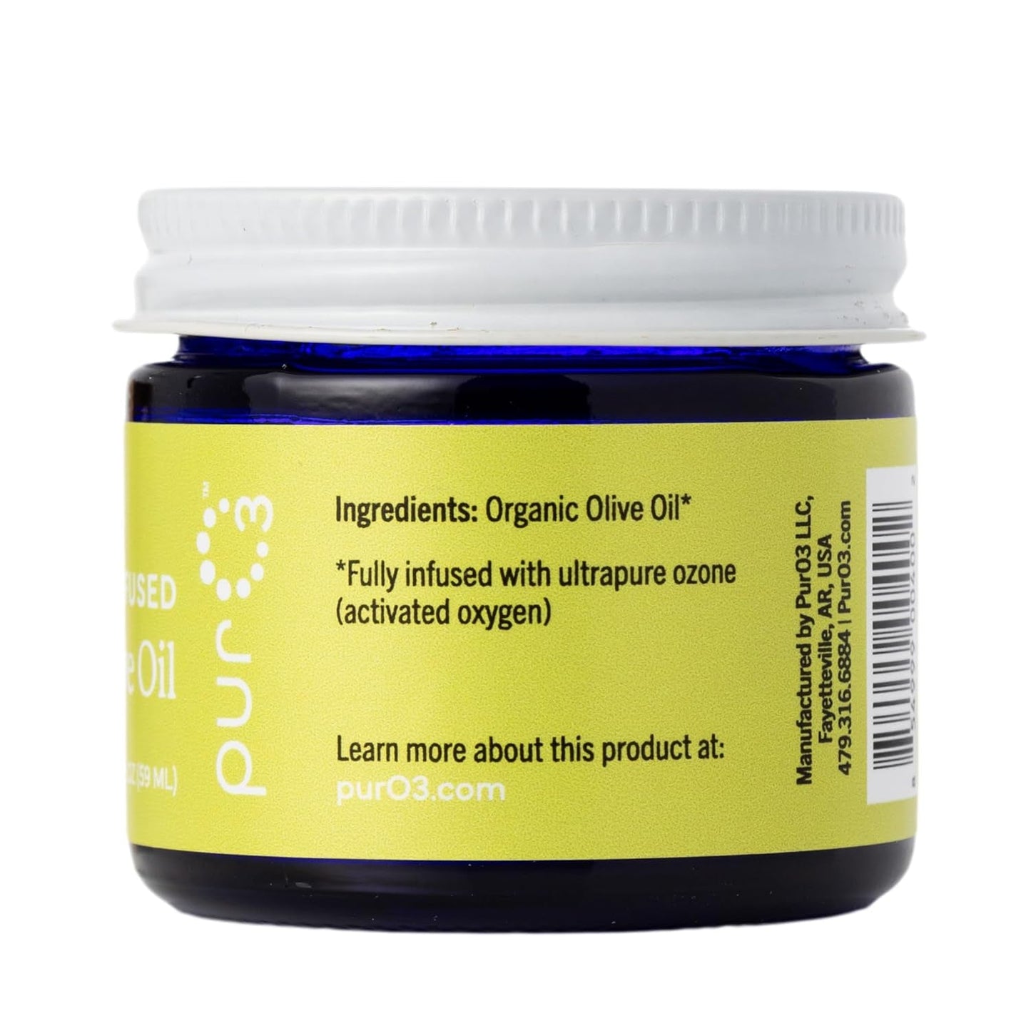 Natural Ozonated Olive Oil for Skin and Body Care
