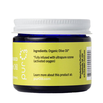Natural Ozonated Olive Oil for Skin and Body Care