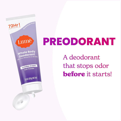 Natural Body Deodorant 85g Twin Pack - Long Lasting Protection