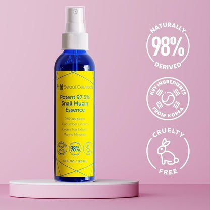 Natural 97.5% Snail Mucin Hydrating Face Serum