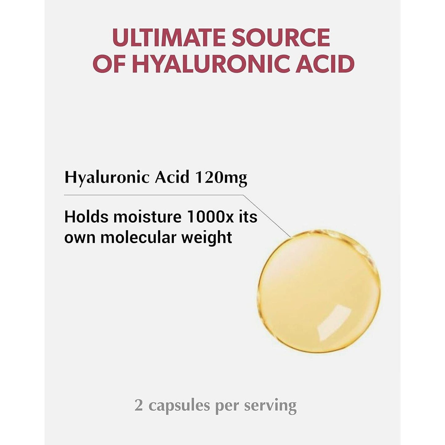 Intensive Hydrating Skin Care Supplement Capsules
