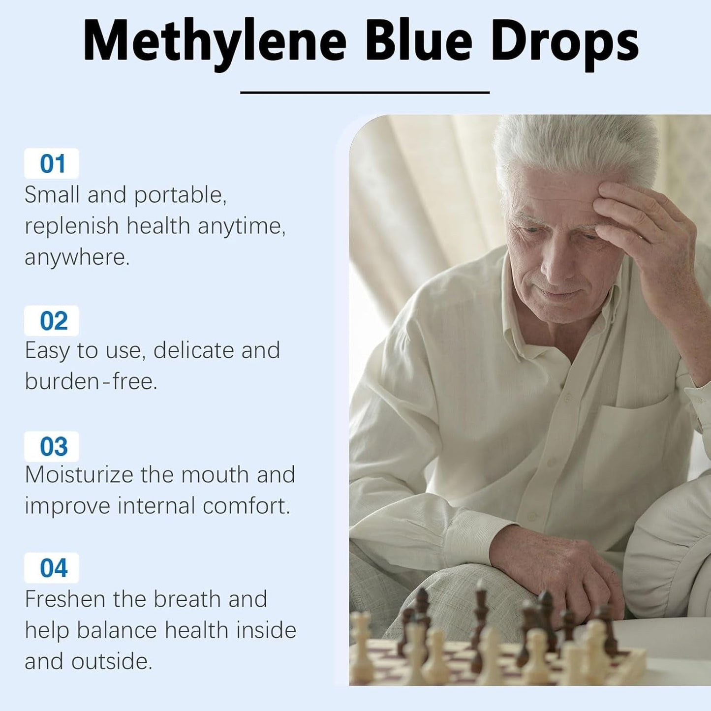 Natural Energy Boost Methylene Blue Drops 30ml