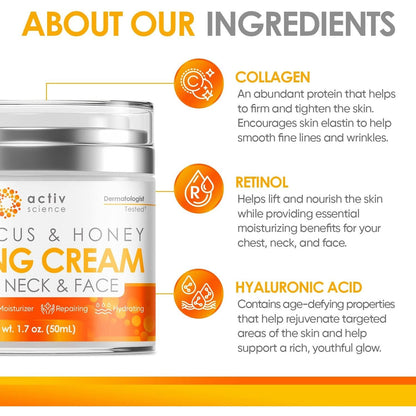 Natural Hibiscus Anti Aging Moisturizing Cream