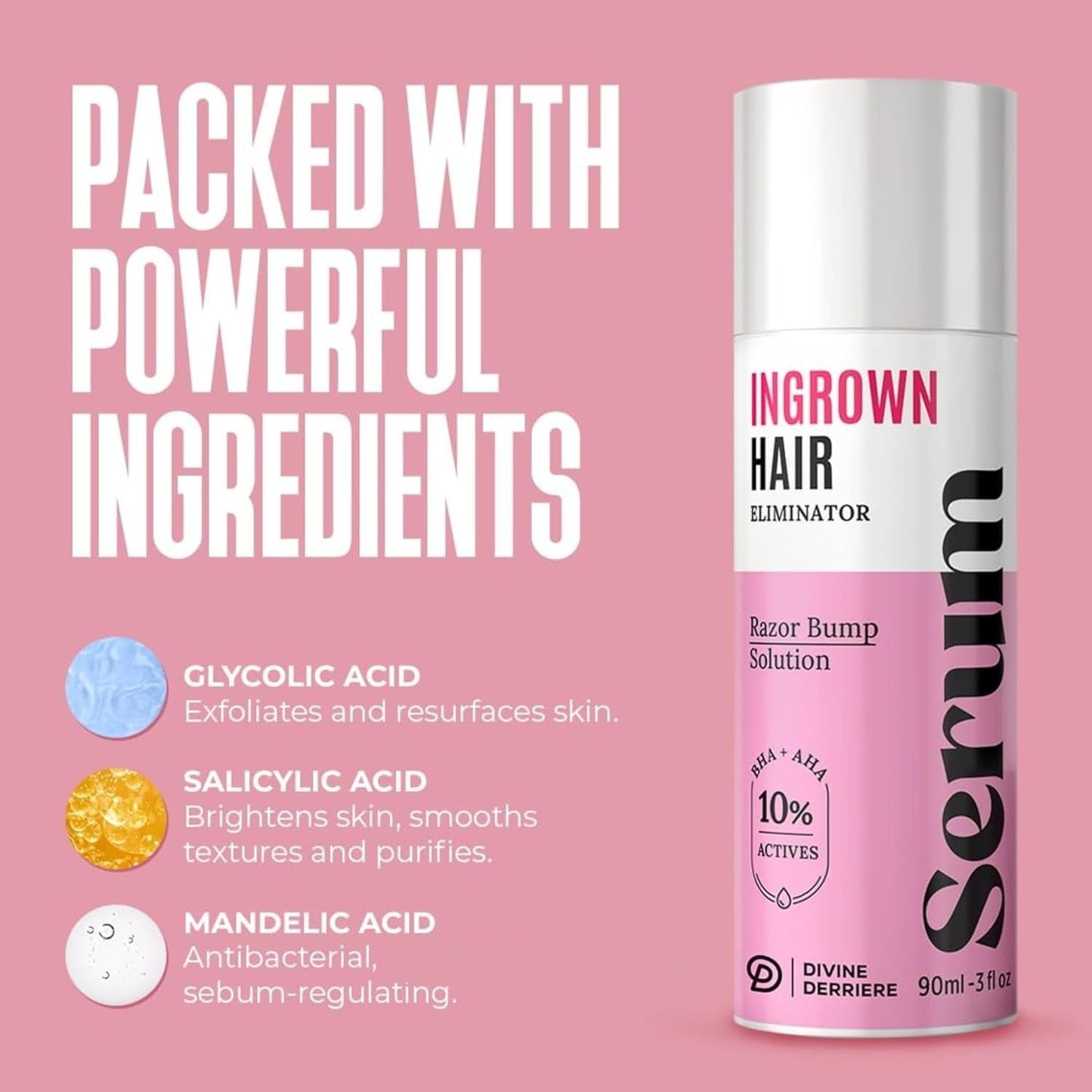 Smooth Skin Ingrown Hair Remover - Razor Bump Treatment