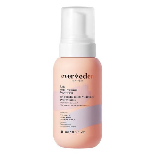Gentle Kids Body Wash Peach Scent - Nourishing Skin Cleanser - Mycosmeticslondon