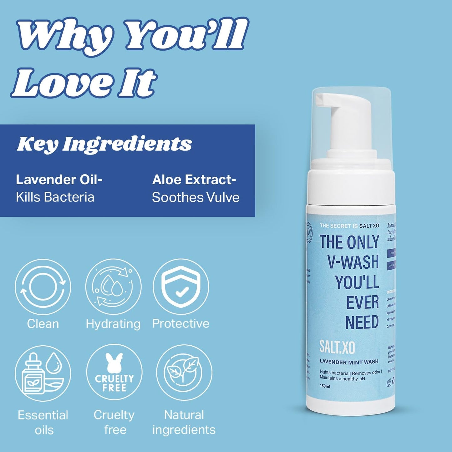 Natural Soothing Feminine Wash 150ml