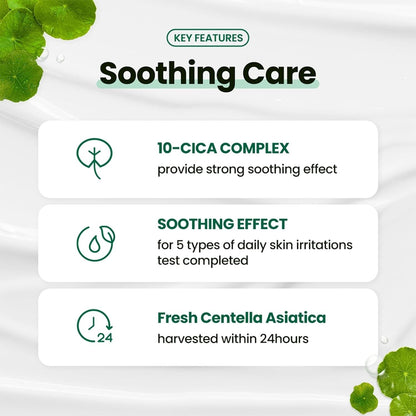 Calming Redness Relief Face Masks (10 Pack) - Cool & Hydrate
