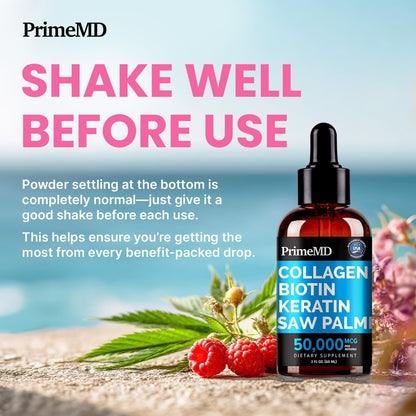 Natural Hair Skin Nail Vitamin Supplement Liquid