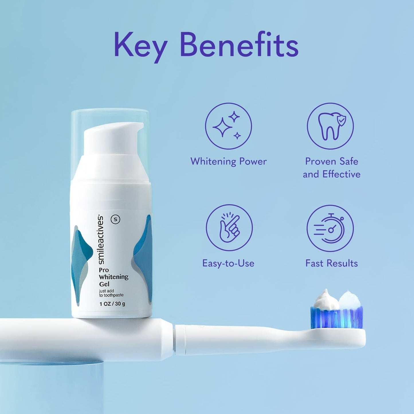 Effective At-Home Teeth Whitening Gel 60ml