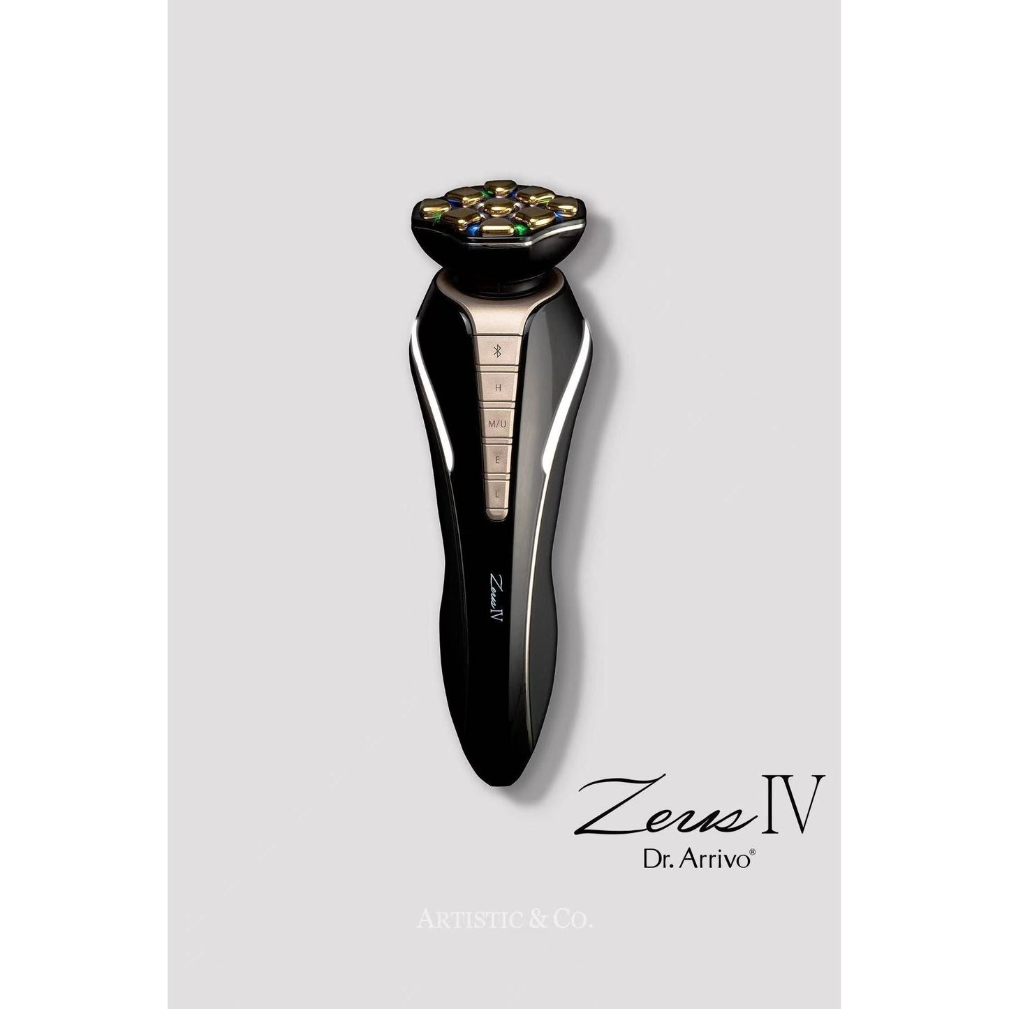 Premium Anti Aging Skin Device with Gold Electrodes