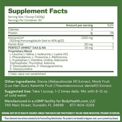 Probiotic Gut Health Supplement with Amino Acids