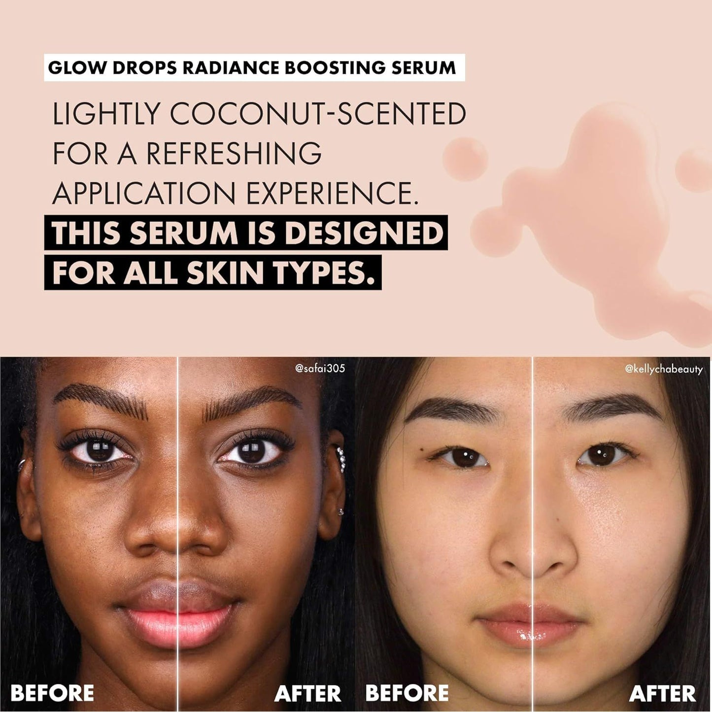 Natural Glow Face Serum 30ml - Hydrating & Dewy Skin