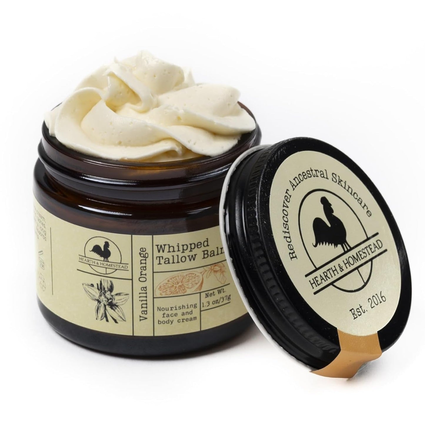 Natural Vanilla Orange Skin Balm 37g