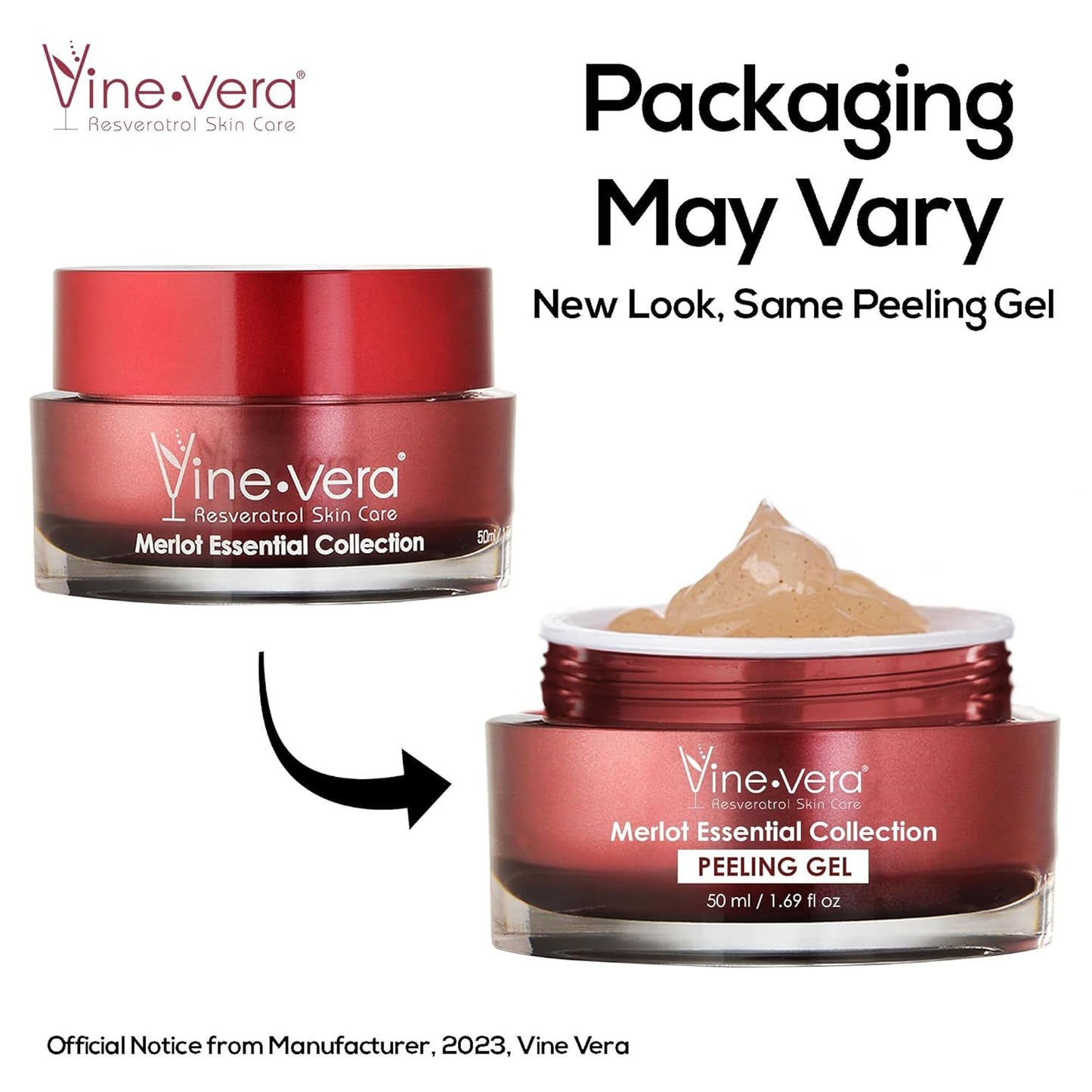 Anti Aging Exfoliating Face Gel with Resveratrol