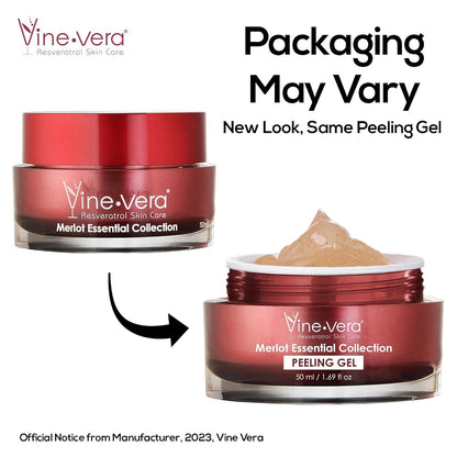 Anti Aging Exfoliating Face Gel with Resveratrol
