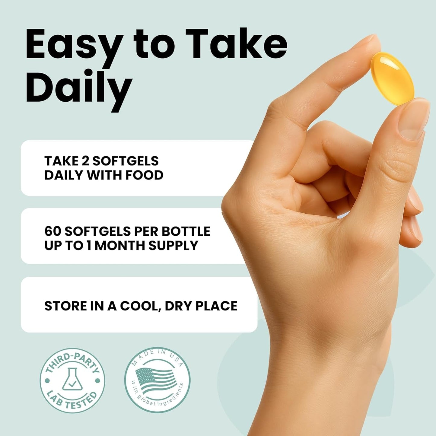 Strong Bone Vitamin D3 & K2 10000 IU Softgels