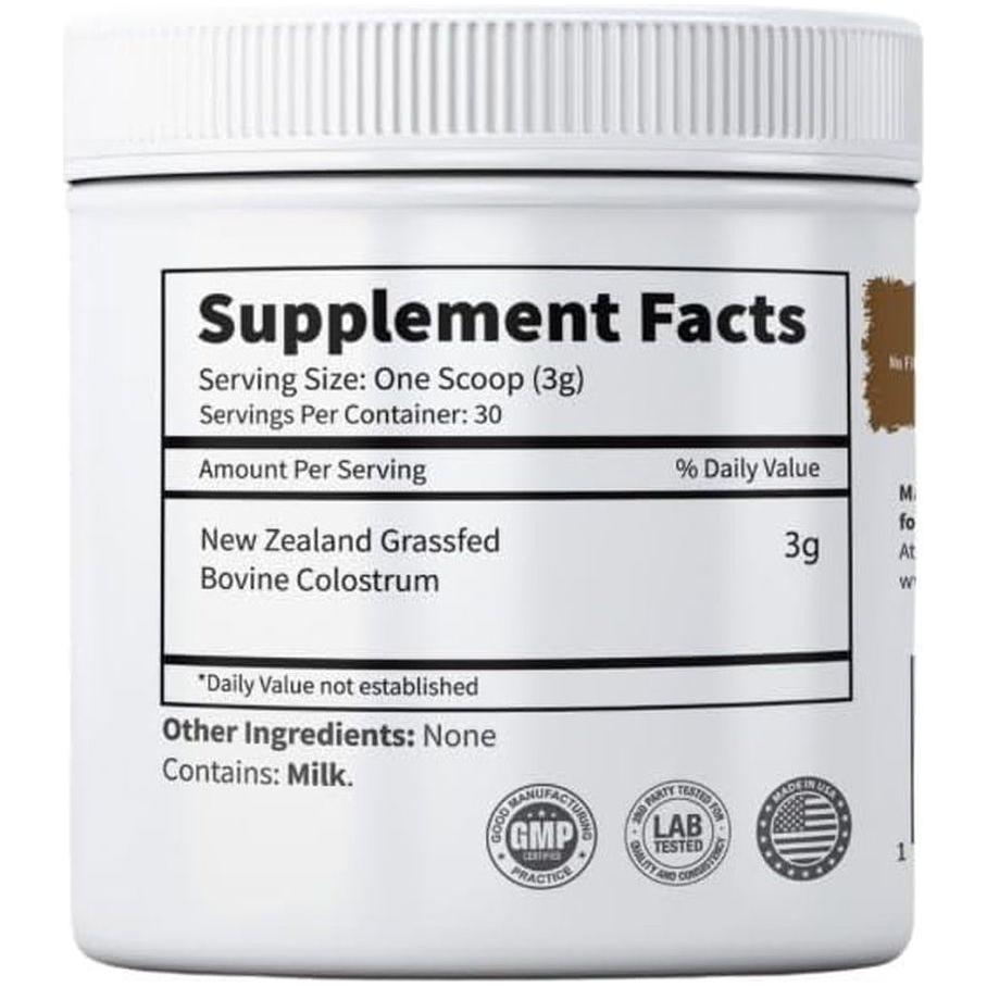 Natural New Zealand Colostrum Supplement Powder